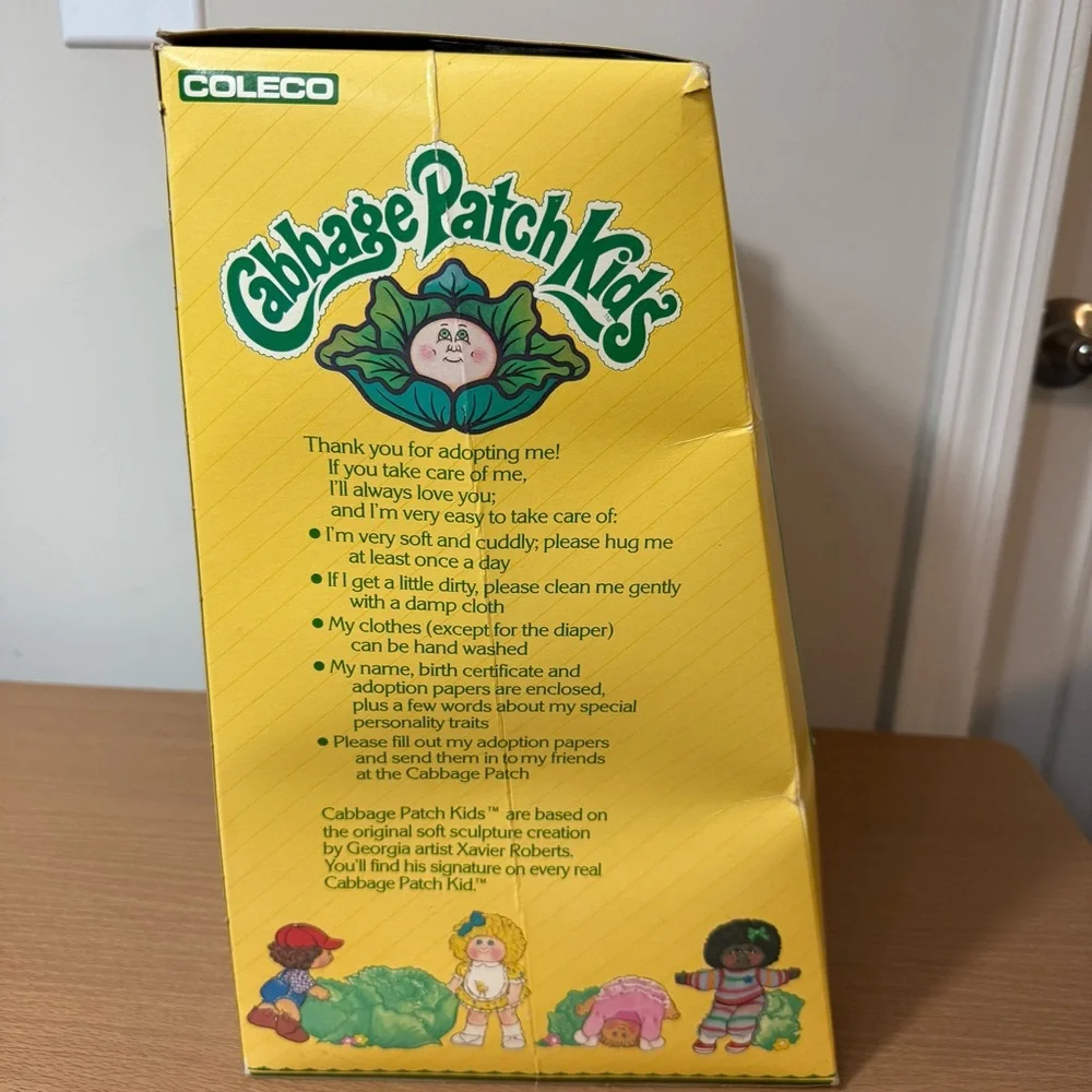 New RARE Vintage 1985 Cabbage Patch Kids Coleco